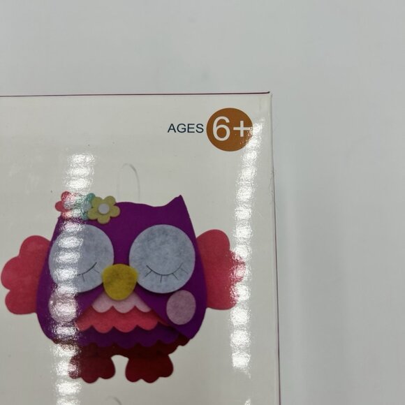 Innocheer Felt Owl Ornaments Sewing Kit Age 6+ Set NEW - Picture 4 of 9